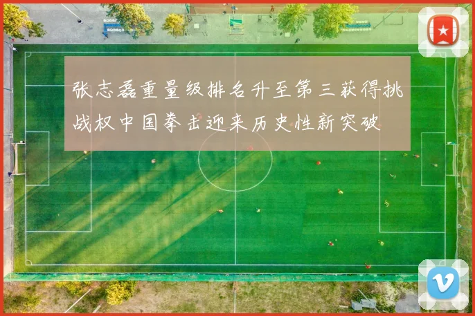 张志磊重量级排名升至第三获得挑战权中国拳击迎来历史性新突破